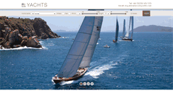 Desktop Screenshot of ancastayachts.com