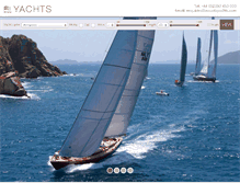 Tablet Screenshot of ancastayachts.com